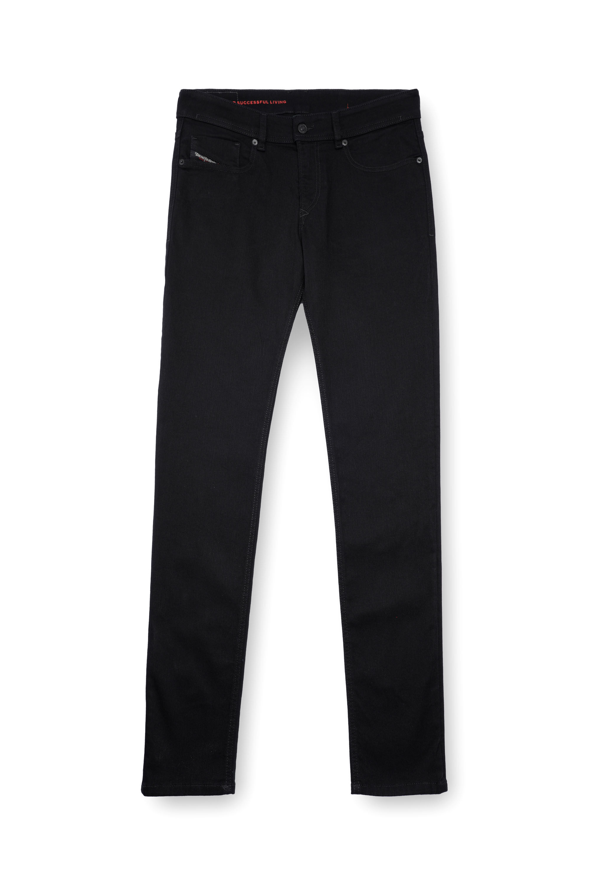 Diesel - Male's Skinny Jeans 1979 Sleenker 09C51, Black/Dark Grey - 2