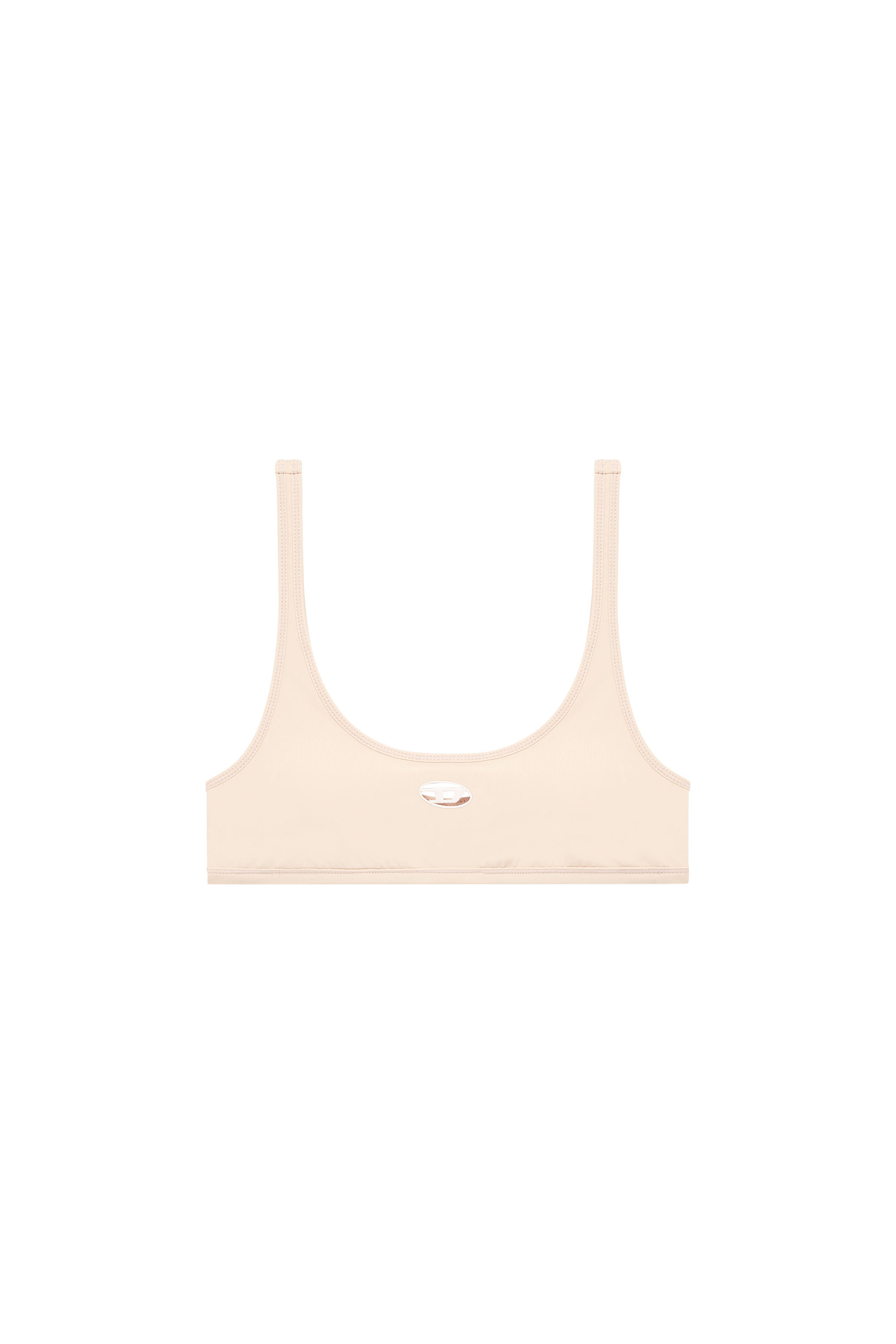 Diesel - CHELSEA-UTLT, Female's Sports bra with cut-out logo in Nude - 4