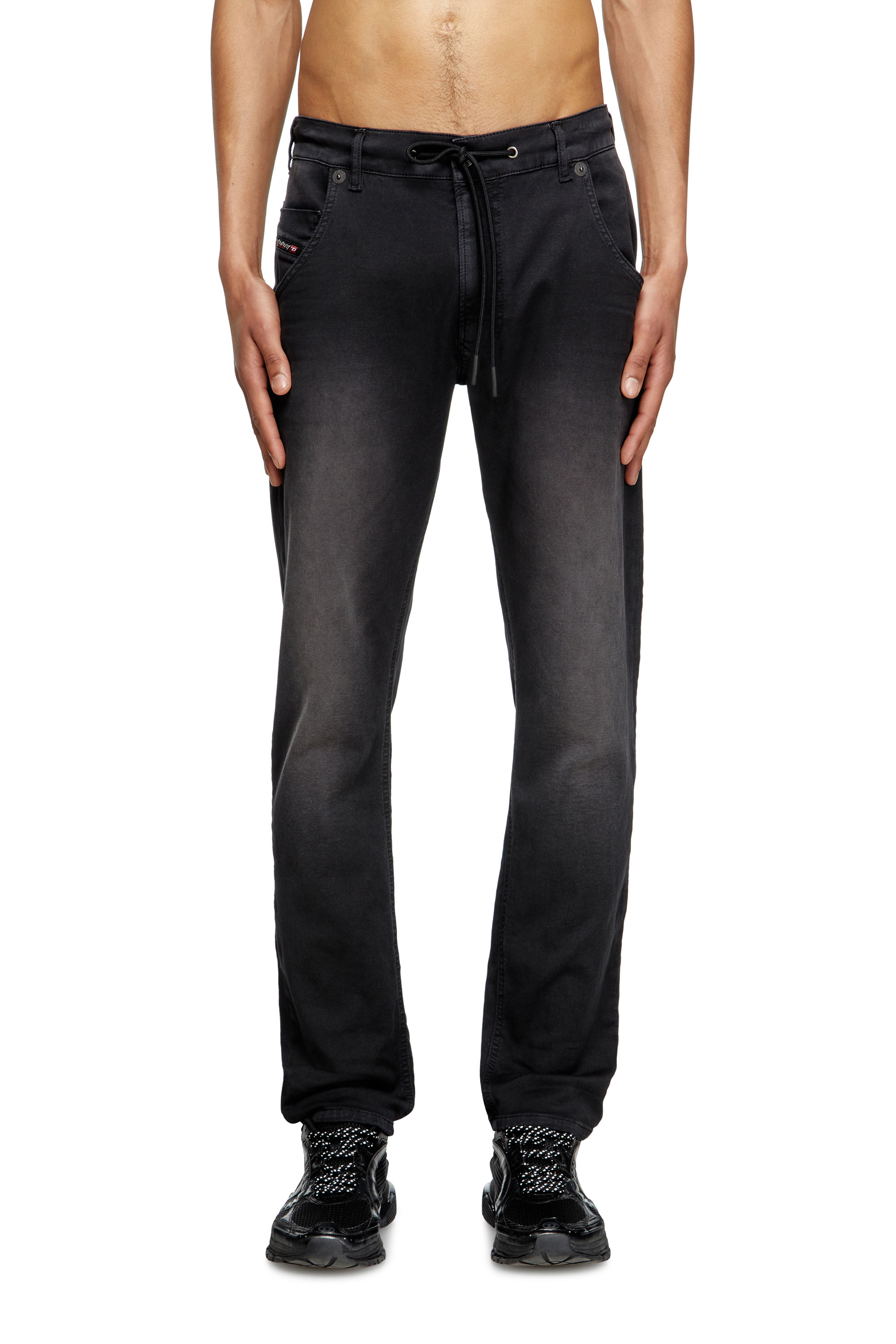 Diesel - Male's Regular 2030 D-Krooley Joggjeans® 0670M, Black/Dark Grey - 1