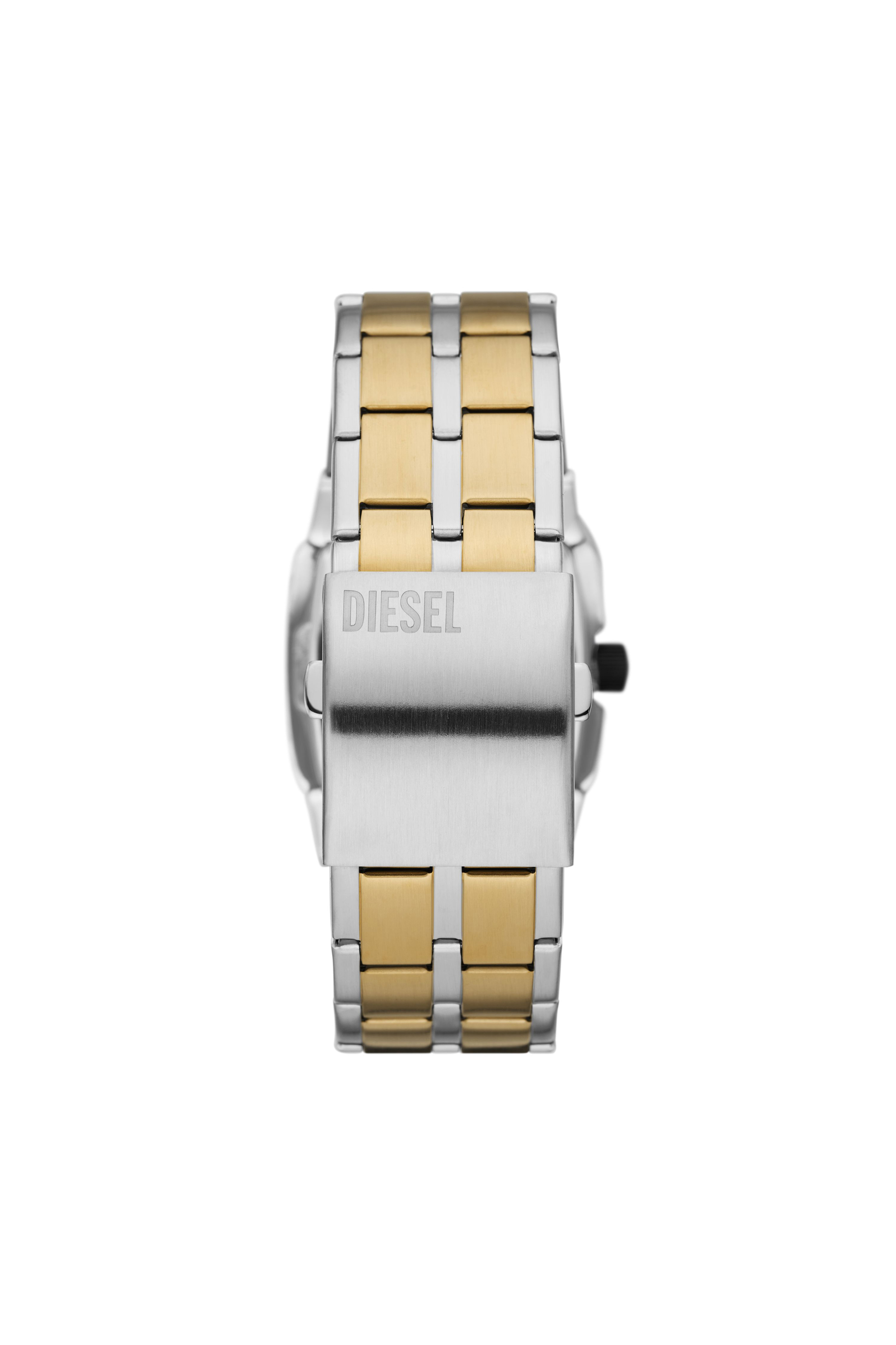 Diesel - DZ2169, Montre Cliffhanger en acier inoxydable Homme in Gris argenté - 2