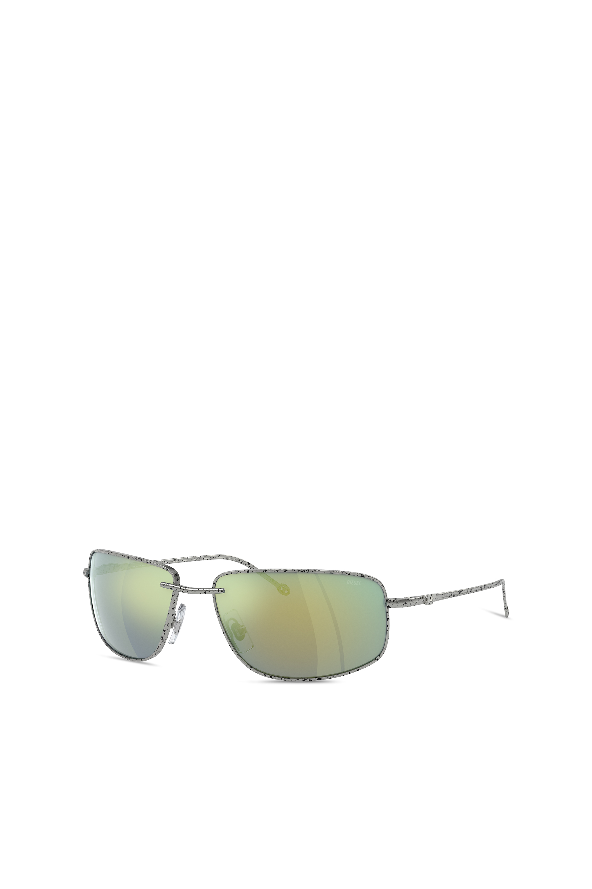 Diesel - 0DL1005, Lunettes de soleil en métal de forme Racer Mixte in Polychrome - 4