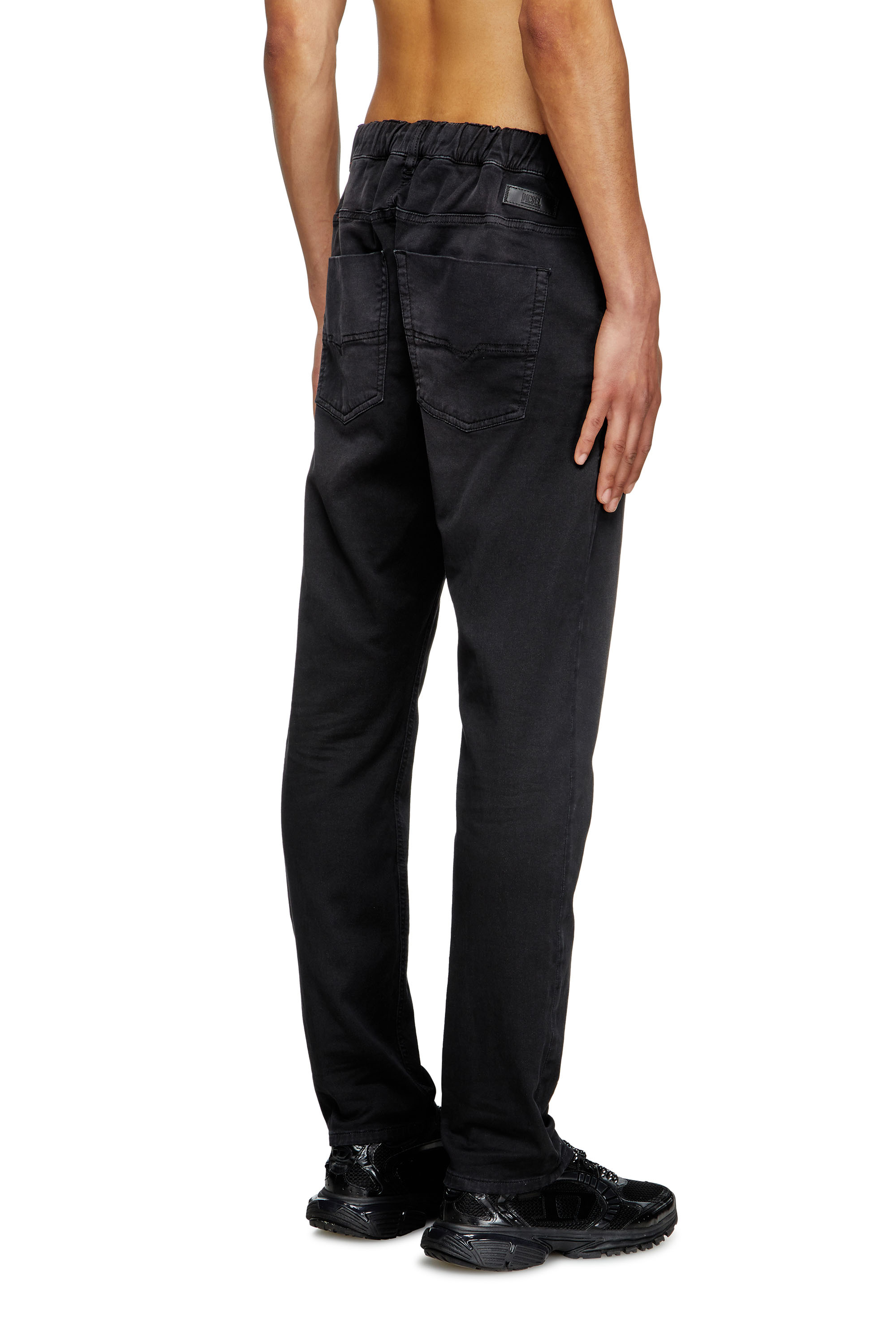 Diesel - Male's Regular 2030 D-Krooley Joggjeans® 0670M, Black/Dark Grey - 4