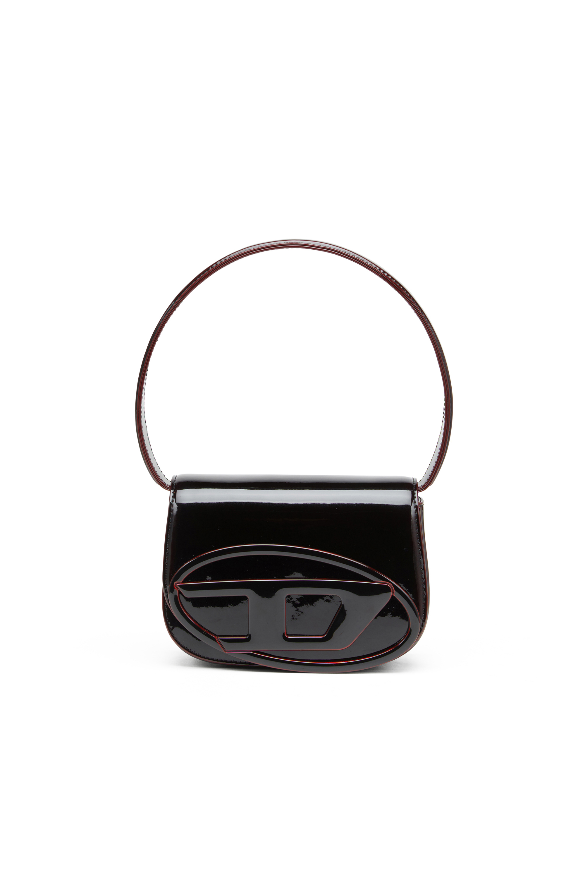 Diesel - 1DR, Female's 1DR-Iconic 1DR bag in liquid PU in Burgundy - 2